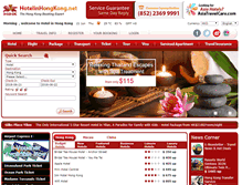 Tablet Screenshot of hotelinhongkong.net